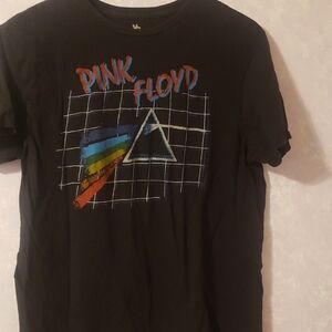Junk Food Clothing Black Graphic Tee Pink Floyd